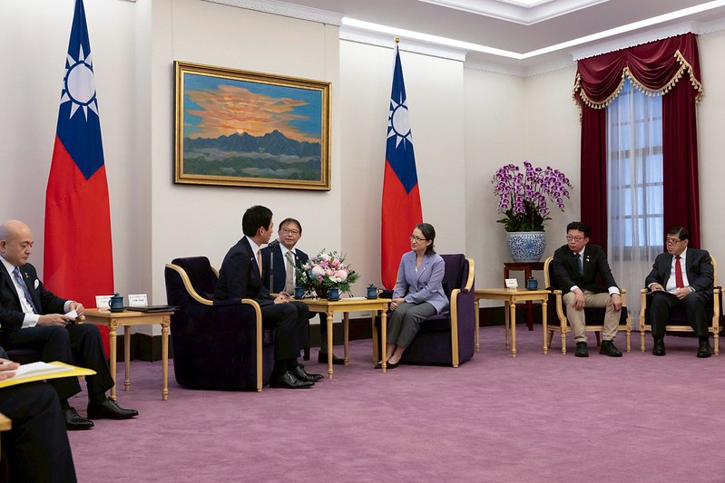 副總統接見小林鷹之眾議員　盼加強臺日緊密合作　建構對區域和平穩定的堅實力量