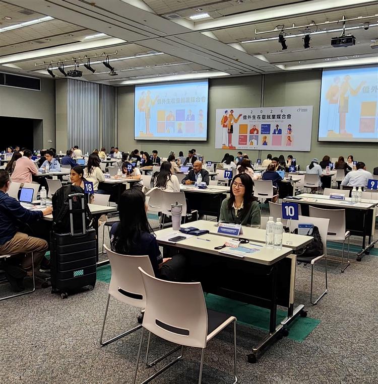 經濟部「僑外生在臺就業媒合會」熱烈登場 助力企業媒合國際人才