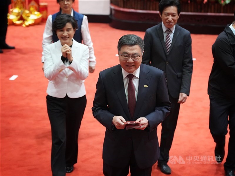 卓行政院長「台湾を開放的かつ富強で安全に」　新春行事で抱負