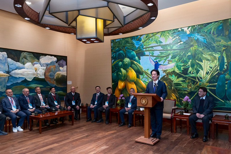 總統接見工業協進會　強調臺美關稅底定並為首個獲232條款優惠國家　政府會持續挺產業升級轉型