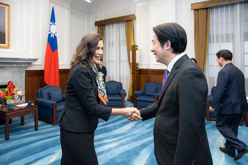 President Lai meets Michigan Governor Gretchen Whitmer