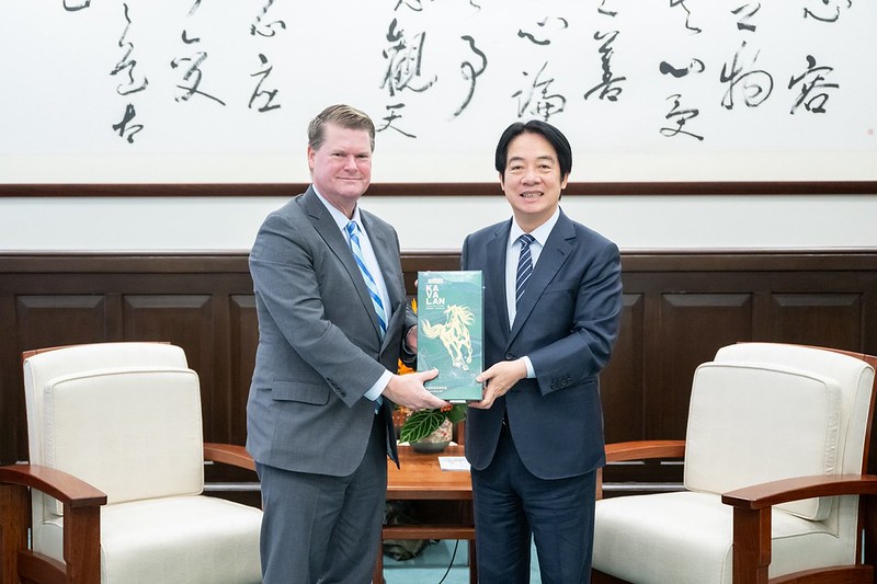 President Lai meets delegation from Institute for Indo-Pacific Security  