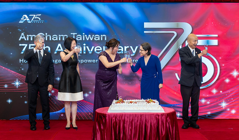 台灣美國商會75周年慶祝活動　副總統盼深化臺美科技產業合作　打造更強健夥伴關係