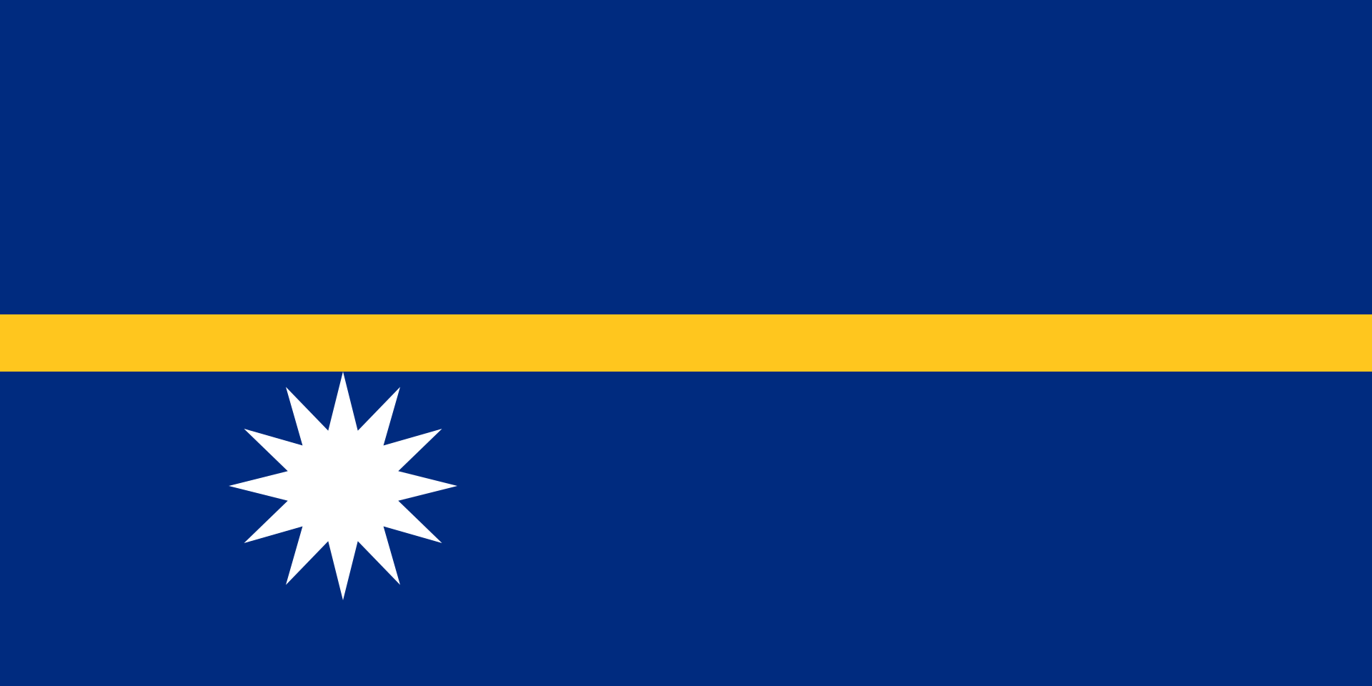 諾魯國旗